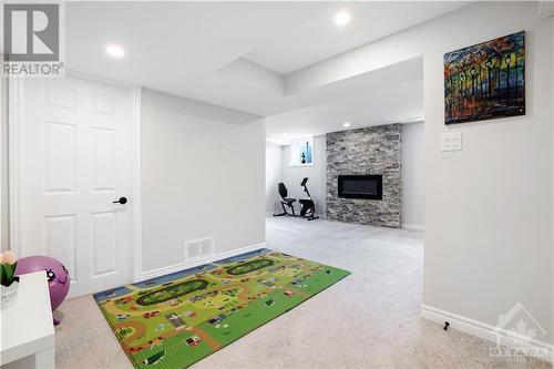 351 Meadowbreeze Drive, Ottawa, ON - Indoor With Fireplace