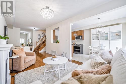 47 Hawkes Drive, Richmond Hill, ON - Indoor Photo Showing Living Room With Fireplace