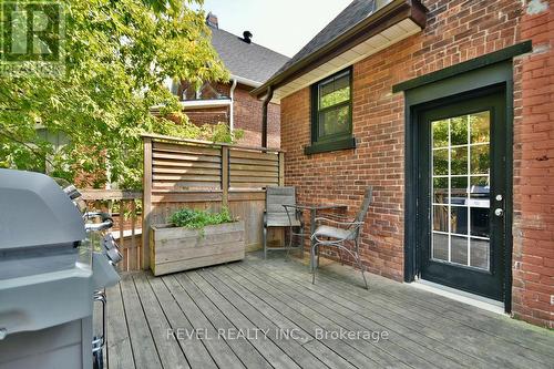 107 Burton Avenue, Barrie (Allandale), ON - Outdoor With Deck Patio Veranda With Exterior