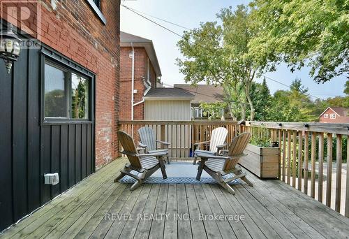 107 Burton Avenue, Barrie, ON - Outdoor With Deck Patio Veranda With Exterior