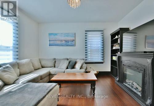 107 Burton Avenue, Barrie (Allandale), ON - Indoor Photo Showing Living Room With Fireplace