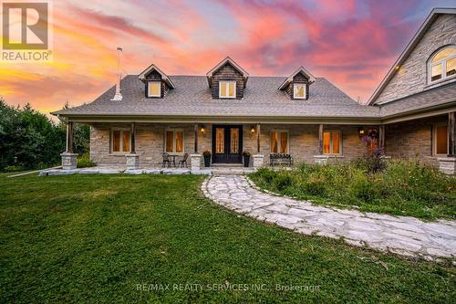 18873 Heart Lake Road, Caledon, ON - Outdoor With Deck Patio Veranda With Facade