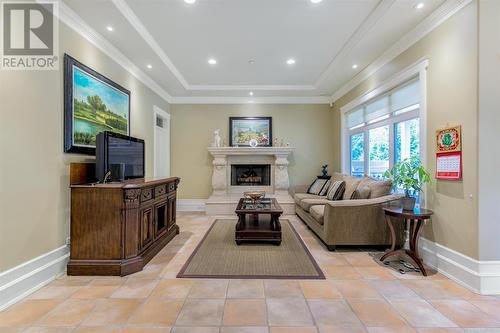 6Xxx Macdonald Street, Vancouver, BC - Indoor Photo Showing Living Room With Fireplace