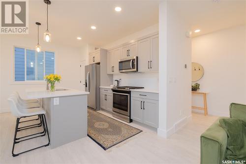 364 Olson Lane E, Saskatoon, SK - Indoor Photo Showing Kitchen With Upgraded Kitchen