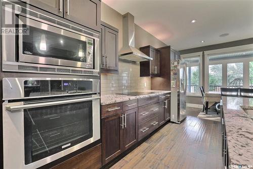 4613 Skinner Crescent, Regina, SK - Indoor Photo Showing Kitchen With Upgraded Kitchen