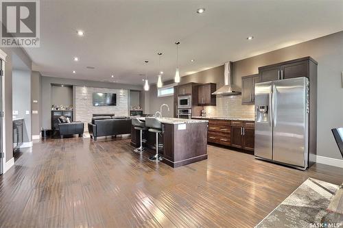 4613 Skinner Crescent, Regina, SK - Indoor Photo Showing Kitchen With Stainless Steel Kitchen With Upgraded Kitchen