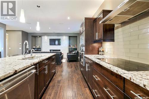 4613 Skinner Crescent, Regina, SK - Indoor Photo Showing Kitchen With Upgraded Kitchen