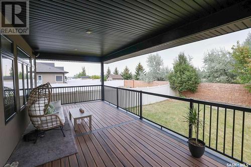 4613 Skinner Crescent, Regina, SK - Outdoor With Deck Patio Veranda With Exterior