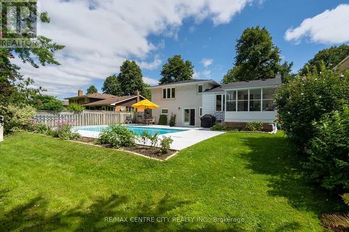 483 Grand View Avenue, London, ON - Outdoor With In Ground Pool