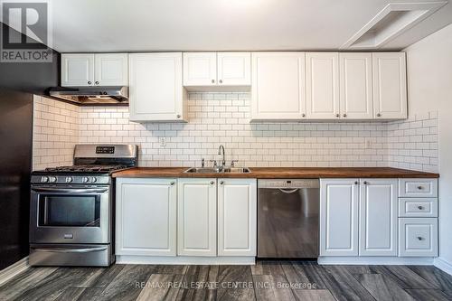 117 Ferguson Avenue S, Hamilton (Corktown), ON - Indoor Photo Showing Kitchen With Double Sink