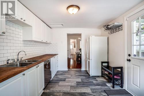 117 Ferguson Avenue S, Hamilton (Corktown), ON - Indoor Photo Showing Kitchen With Double Sink