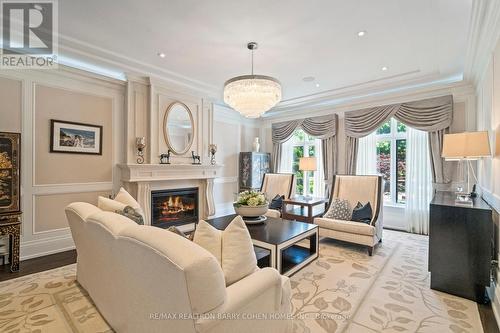 32 Truman Road, Toronto (St. Andrew-Windfields), ON - Indoor Photo Showing Living Room With Fireplace