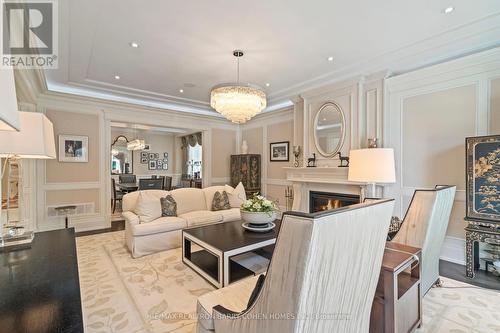 32 Truman Road, Toronto (St. Andrew-Windfields), ON - Indoor Photo Showing Living Room With Fireplace