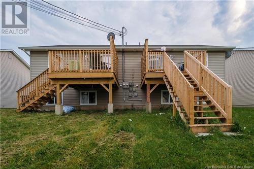 493-495 Hillsborough Street, Moncton, NB - Outdoor With Deck Patio Veranda