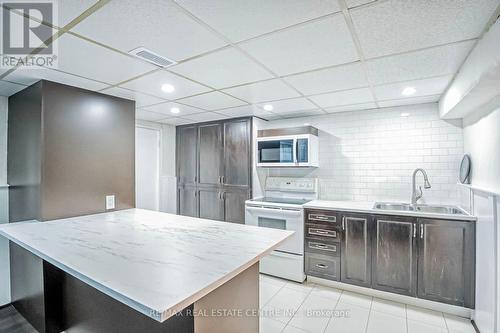 85 Tansley Avenue, Toronto (Bendale), ON - Indoor Photo Showing Kitchen With Double Sink