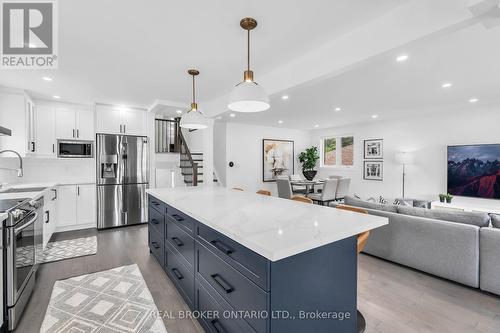 29 Norfield Crescent, Toronto (Elms-Old Rexdale), ON - Indoor Photo Showing Kitchen With Stainless Steel Kitchen With Upgraded Kitchen