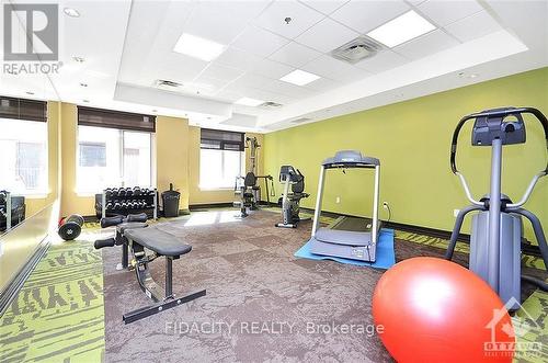 707 - 314 Central Park Drive, Ottawa, ON - Indoor Photo Showing Gym Room