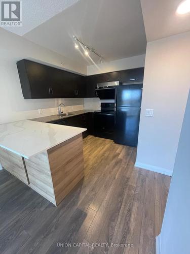 701 - 30 Meadowglen Place, Toronto (Woburn), ON - Indoor Photo Showing Kitchen With Double Sink