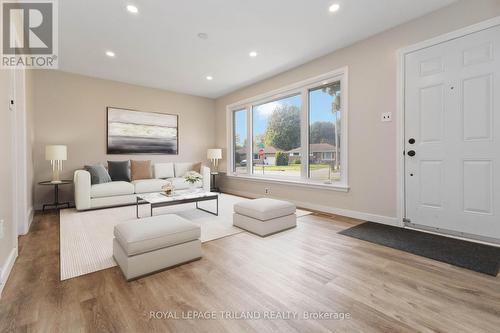 Virtually Staged - 146 Burnside Drive, London, ON - Indoor Photo Showing Living Room