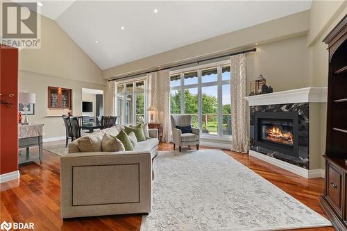 35 Settlers Landing Drive, Quinte West, ON - Indoor Photo Showing Living Room With Fireplace