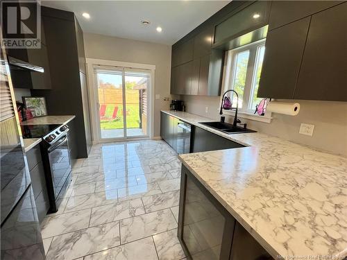 62 Rue Du Havre, Petit-Rocher, NB - Indoor Photo Showing Kitchen With Double Sink