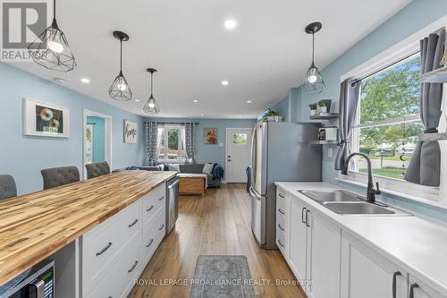 22 Johnson Road, Quinte West, ON - Indoor Photo Showing Kitchen With Double Sink