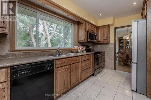 1345 Hixon Street, Oakville, ON - Indoor Photo Showing Kitchen With Double Sink