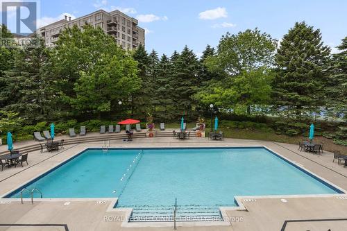 422 - 1880 Valley Farm Road, Pickering, ON - Outdoor With In Ground Pool With Backyard