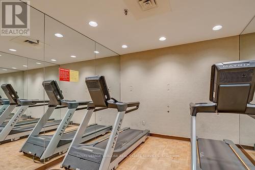 1907 - 5250 Lakeshore Road, Burlington, ON - Indoor Photo Showing Gym Room