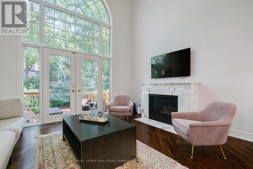 74 Macpherson Avenue, Toronto (Annex), ON - Indoor Photo Showing Living Room With Fireplace