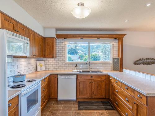 4875 Kathleen Place, Kamloops, BC - Indoor Photo Showing Kitchen With Double Sink