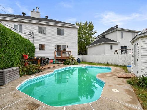 Cour - 881 Rue Einstein, Repentigny (Repentigny), QC - Outdoor With In Ground Pool With Backyard With Exterior