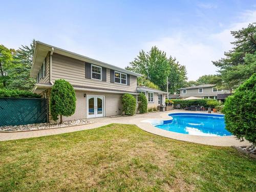 Backyard - 43 Hyde Park Street, Beaconsfield, QC - Outdoor With In Ground Pool