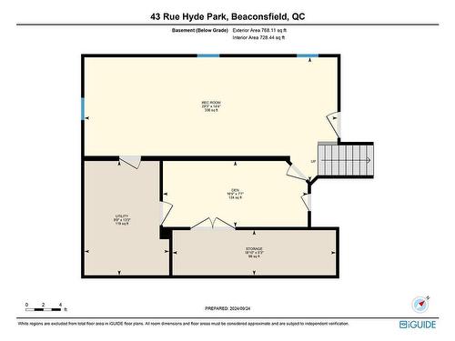 Drawing (sketch) - 43 Hyde Park Street, Beaconsfield, QC - Other