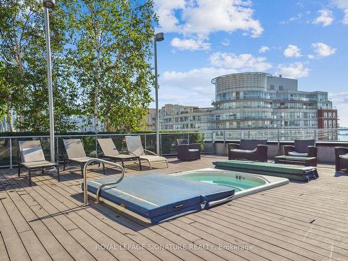 223-38 Dan Leckie Way, Toronto, ON - Outdoor With Deck Patio Veranda