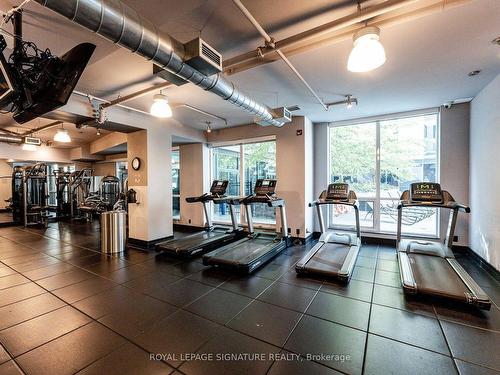 2802-1 Scott St, Toronto, ON - Indoor Photo Showing Gym Room