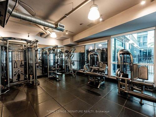 2802-1 Scott St, Toronto, ON - Indoor Photo Showing Gym Room