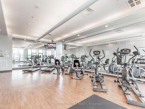 714-9 George St N, Brampton, ON - Indoor Photo Showing Gym Room