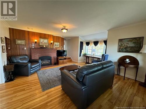 117 Nerepis Road, Grand Bay-Westfield, NB - Indoor Photo Showing Living Room With Fireplace