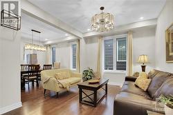 View from living room towards dining room - 