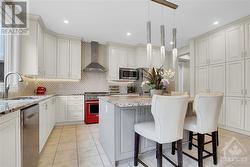 View into kitchen - 