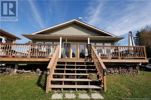 19 Ouellette Lane, New Denmark, NB - Outdoor With Deck Patio Veranda