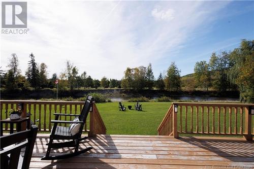 19 Ouellette Lane, New Denmark, NB - Outdoor With Deck Patio Veranda