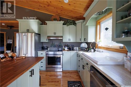 19 Ouellette Lane, New Denmark, NB - Indoor Photo Showing Kitchen