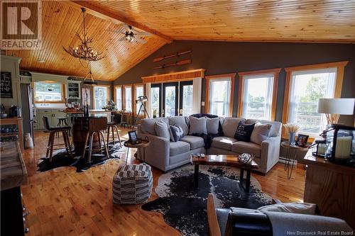 19 Ouellette Lane, New Denmark, NB - Indoor Photo Showing Living Room