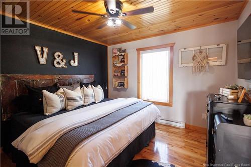 19 Ouellette Lane, New Denmark, NB - Indoor Photo Showing Bedroom