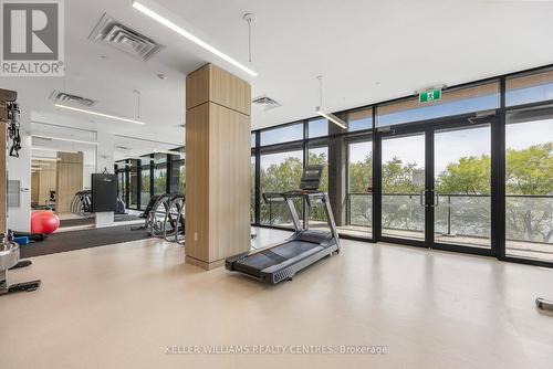 420 - 185 Dunlop Street E, Barrie, ON - Indoor Photo Showing Gym Room