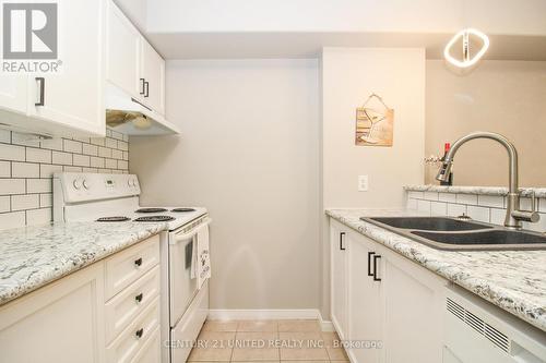 109 - 300 Spillsbury Drive, Peterborough (Otonabee), ON - Indoor Photo Showing Kitchen With Double Sink