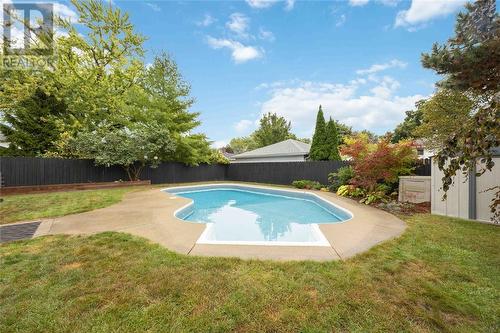 959 Princess Avenue, Sarnia, ON - Outdoor With In Ground Pool With Backyard