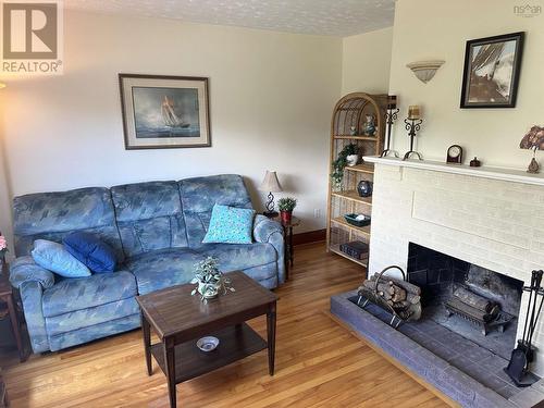 32 Adelaide Avenue, Halifax, NS - Indoor Photo Showing Living Room With Fireplace